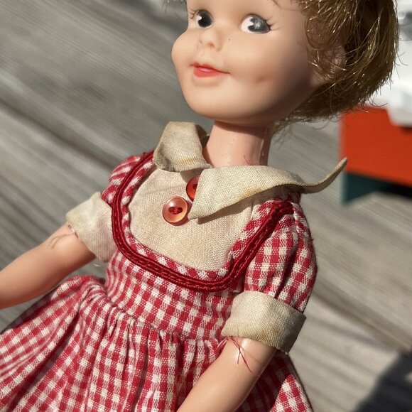 Vintage Penny Brite Doll Beauty Parlor Set Sink Dryer Chair 1963 Topper Toys - Picture 4 of 16